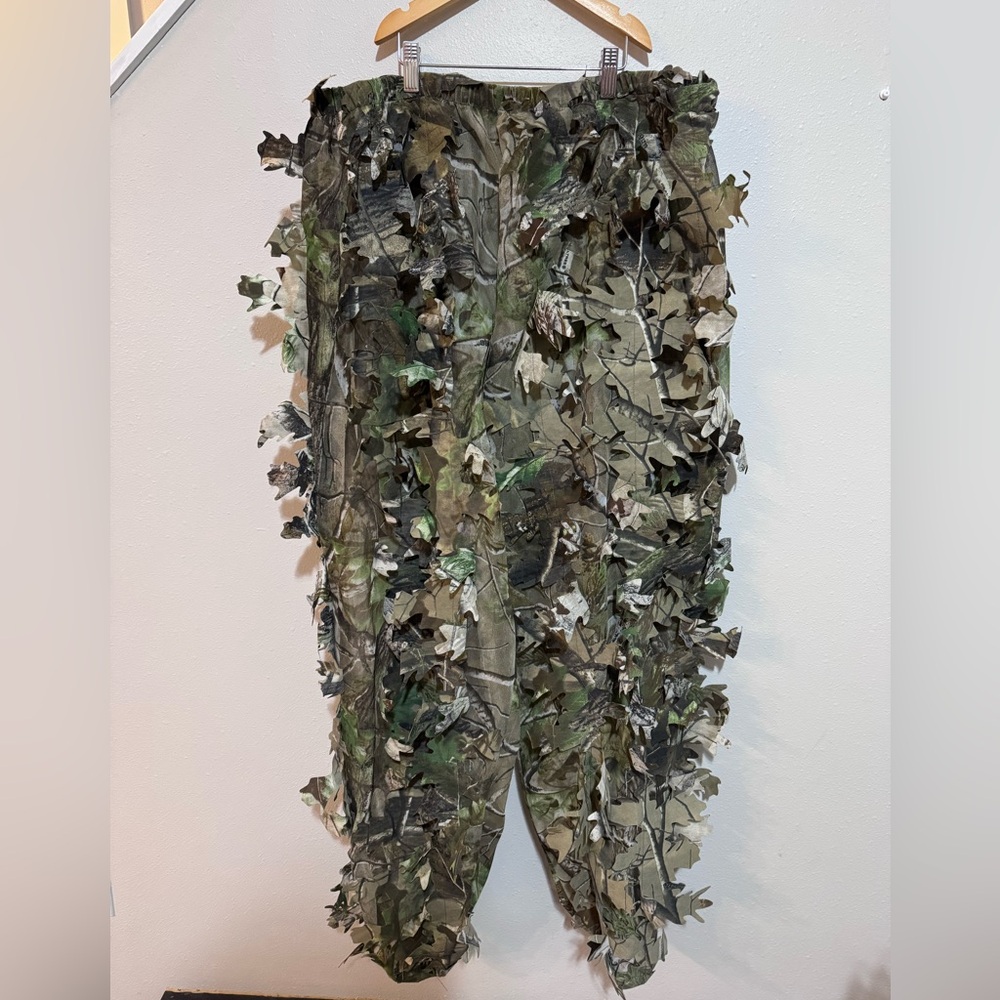 Camouflage Leafy Men's Pants open mesh men 2X/ 3X hunting RealTree leaf
